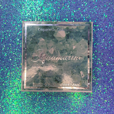 Aquamarine Blush & Highlight Quad
