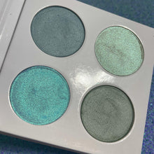 Load image into Gallery viewer, Turquoise Blush &amp; Highlight Quad