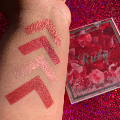 Ruby Blush & Highlight Quad